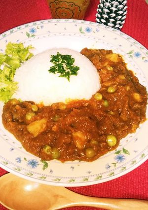 冷凍人参と冷凍大根で☆キーマカレー風-レシピのメイン写真