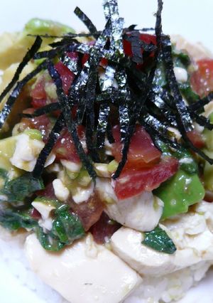 簡単とろけるアボカド丼❤-レシピのメイン写真