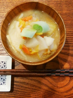 野菜のうま味たっぷり すいとん汁-レシピのメイン写真