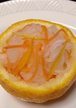 ゆずの香りの紅白なます-レシピのメイン写真