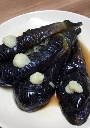 揚げ茄子の生姜醤油-レシピのメイン写真