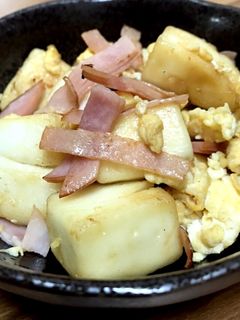 はんぺんとハムと卵の炒め-レシピのメイン写真