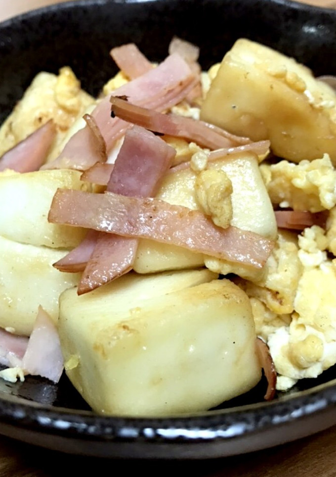 はんぺんとハムと卵の炒め-レシピのメイン写真