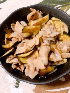 豚バラとナスの生姜焼き-レシピのメイン写真