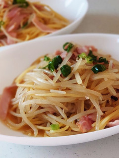 ヘルシー☆もやしでかさまし和風パスタ-レシピのメイン写真
