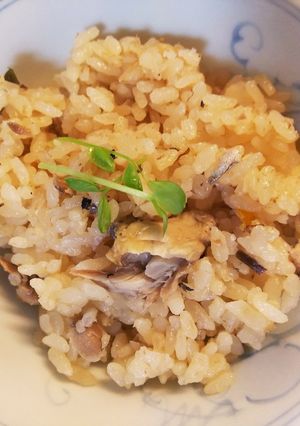 サバ缶で炊き込みご飯-レシピのメイン写真