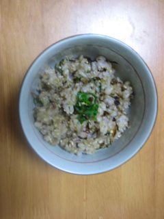 ヘルシー!ノンオイル!簡単佃煮混ぜご飯!-レシピのメイン写真
