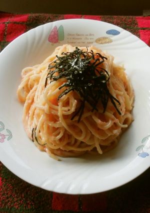 パスタ茹でて、和えるだけ！明太子パスタ♪-レシピのメイン写真