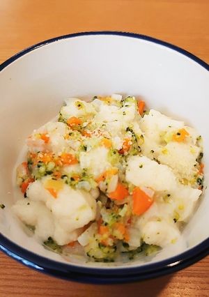 【離乳食】後期☆野菜パン粥-レシピのメイン写真