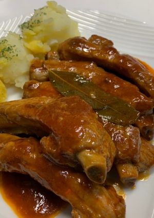 スペアリブのケチャップ煮-レシピのメイン写真
