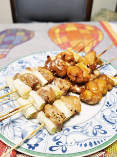 オーブンで焼く焼鳥の作り方~塩&たれ~-レシピのメイン写真