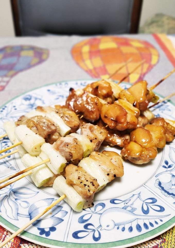 オーブンで焼く焼鳥の作り方～塩＆たれ～-レシピのメイン写真
