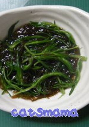 もずくとおかひじきの和え物-レシピのメイン写真