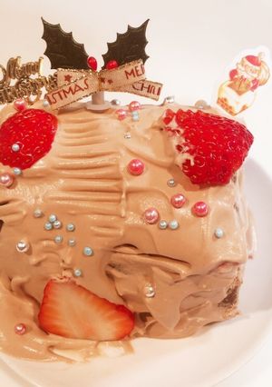 クリスマスブッシュドノエル-レシピのメイン写真