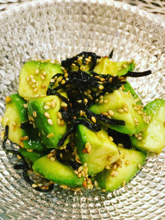 アボカド塩昆布-レシピのメイン写真