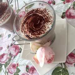 รูปของ ☘低糖質！豆乳コーヒープリン☘