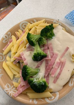 チーズフォンデュ添えペンネ-レシピのメイン写真
