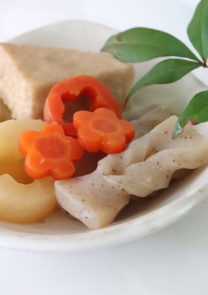 お節♪昆布巻きの煮汁で煮物★ゼロ活力なべ-レシピのメイン写真