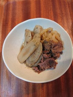 たっぷりゴボウと牛肉の甘辛煮-レシピのメイン写真