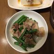 包丁いらず!中華風味いんげん豚炒め