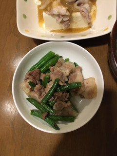 包丁いらず!中華風味いんげん豚炒め-レシピのメイン写真
