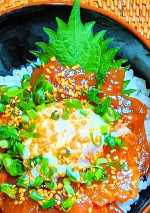 海鮮ユッケ丼-レシピのメイン写真