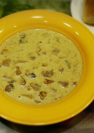 ポルチーニ茸のポタージュ-レシピのメイン写真