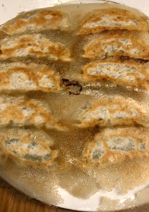 くっつかない餃子の焼き方！しかも羽根付き-レシピのメイン写真