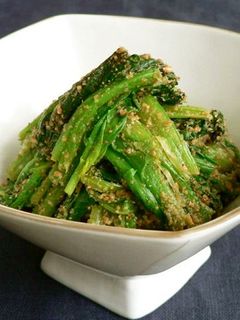 自然の味♪ほうれん草の胡麻和え-レシピのメイン写真
