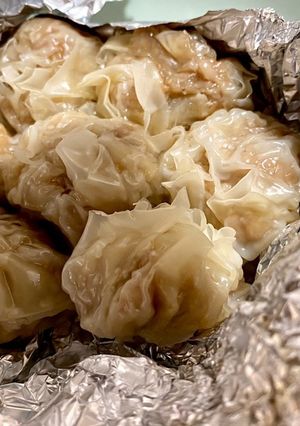 フライパンで本格焼売のホイル蒸し-レシピのメイン写真