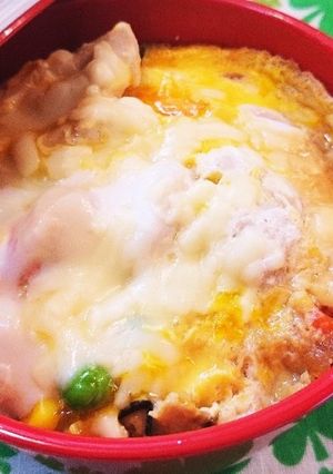 5分でスペシャル親子丼❣️-レシピのメイン写真
