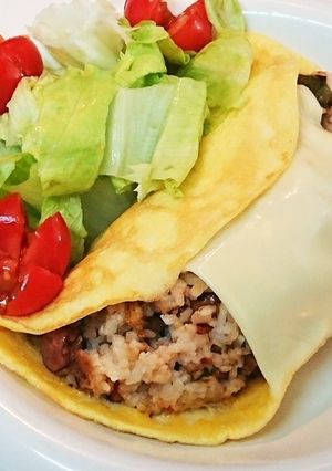 栄養満点✨五目チャーハンオムライス-レシピのメイン写真
