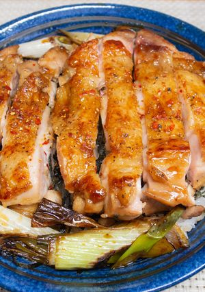 鶏の照り焼き丼-レシピのメイン写真