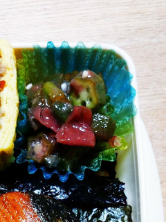 お弁当の副菜~オクラの梅和え-レシピのメイン写真