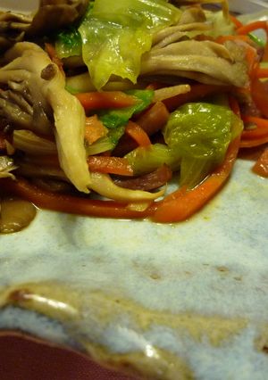 レタスとペーコンの炒め物-レシピのメイン写真