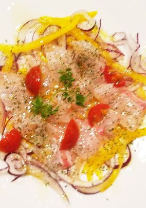 鯛のカルパッチョ-レシピのメイン写真