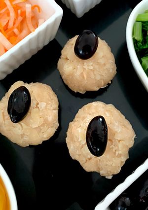 おせちの一品　白インゲン豆のきんとん-レシピのメイン写真