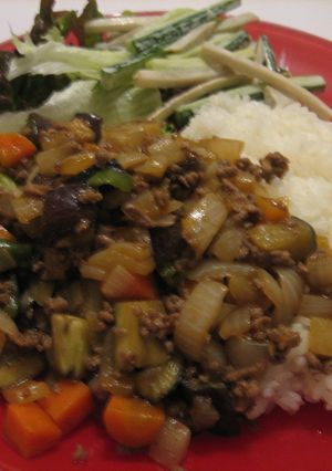 夏野菜のドライカレー-レシピのメイン写真