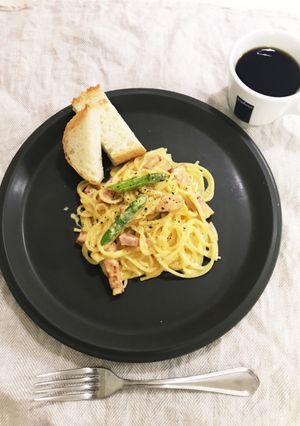 カルボナーラ-レシピのメイン写真