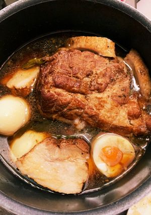 簡単✩計量カップ1つで！コーラで？焼豚！-レシピのメイン写真