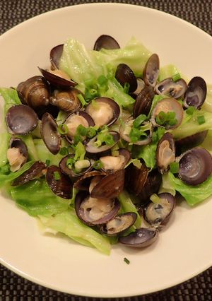 シジミとキャベツの蒸し煮-レシピのメイン写真