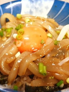 アオリイカの漬け丼-レシピのメイン写真
