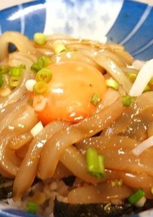 アオリイカの漬け丼-レシピのメイン写真