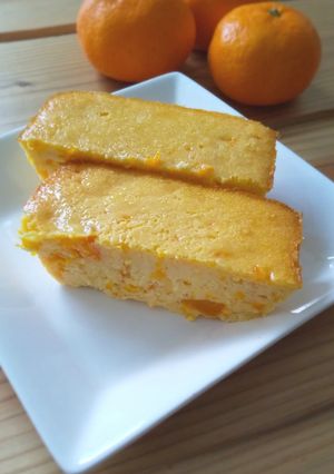 みかん消費に♬みかんのチーズケーキ-レシピのメイン写真