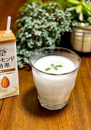 ☆甘酒アーモンドミルク-レシピのメイン写真