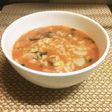 ヘルシー七草粥♪あさり&トマトリゾット風