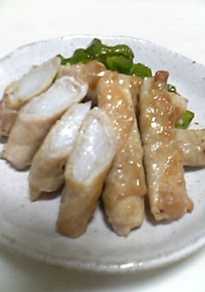 簡単☆豚肉の長いも巻き-レシピのメイン写真