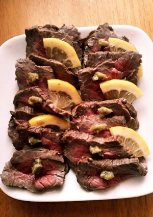 牛もも肉の檸檬ポン酢漬け-レシピのメイン写真