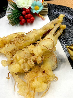 発芽にんにくの天ぷら-レシピのメイン写真
