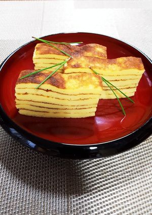 伊達巻ミルフィーユ風-レシピのメイン写真